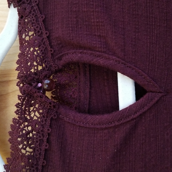 No Boundaries Purple Blouse - Picture 6 of 8